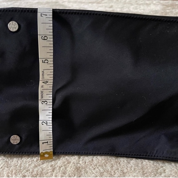 MZ Wallace Chelsea Bedford Nylon And Leather Strap Zip Tote Handbag In Black - Picture 6 of 14